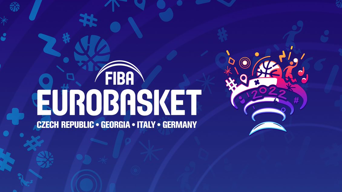 EuroBasketin logo ja kuvioita
